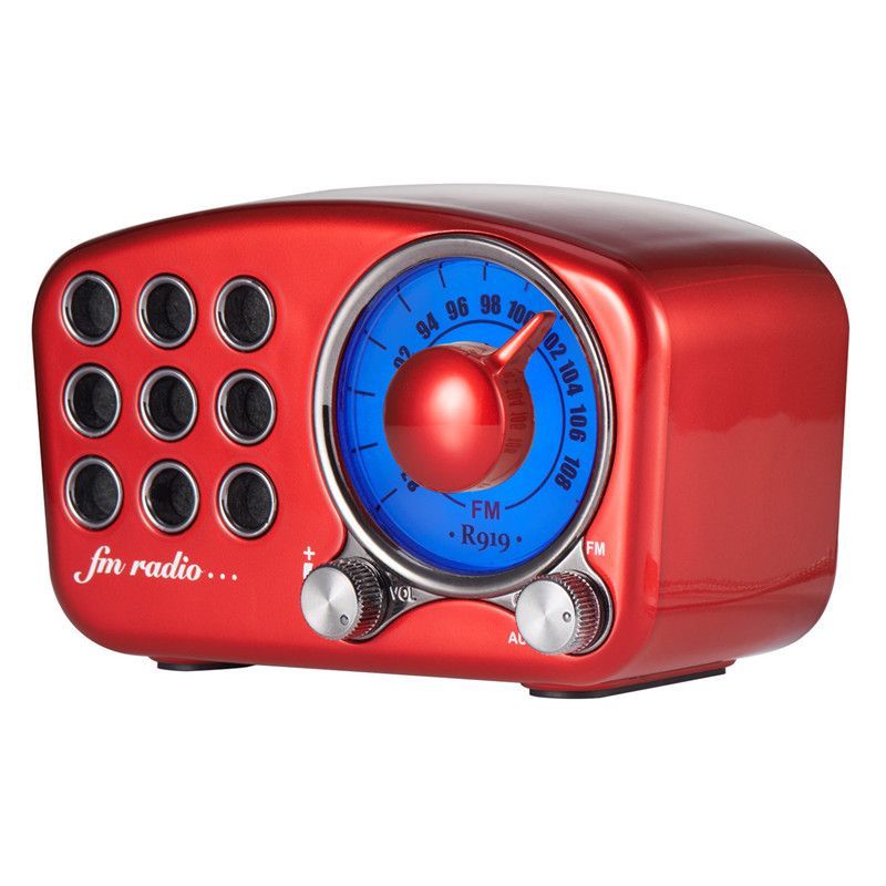 R B Mini Retro Design Bluetooth Lautsprecher Und Fm Radio R B