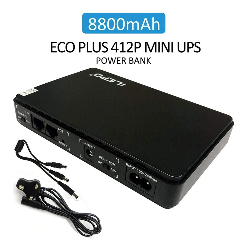 W Batterie Externe Portable Mah Et Mini Poe P Ups Syst M