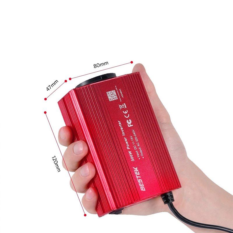 Bestek - Bloc Onduleur Multiprise Protégé Mixte 250 Volts et USB 5 Volts  sur Allume-Cigare 400 Watts - Chargeur Universel - Rue du Commerce