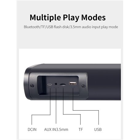 Sr218 Outdoor Mini Sound Bar Bluetooth Speaker