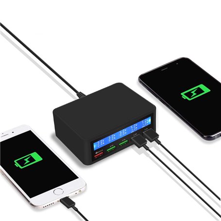 Station de Recharge Intelligente 8 Ports USB Ilepo - 2